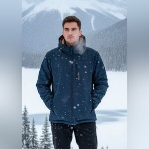 Nautica Men's Heritage Jacket Navy Blue Size Small